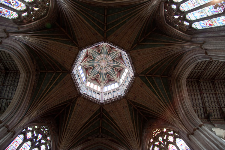 Inside Ely cathedral