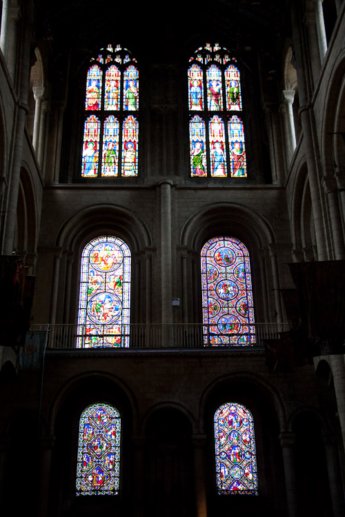 Inside Ely cathedral